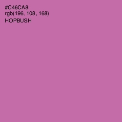 #C46CA8 - Hopbush Color Image