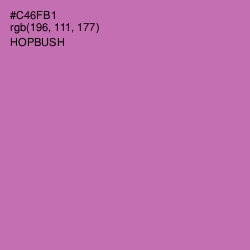 #C46FB1 - Hopbush Color Image