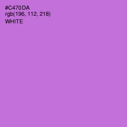 #C470DA - Orchid Color Image