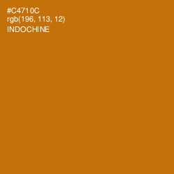 #C4710C - Indochine Color Image