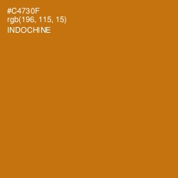 #C4730F - Indochine Color Image