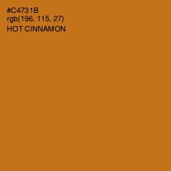 #C4731B - Hot Cinnamon Color Image