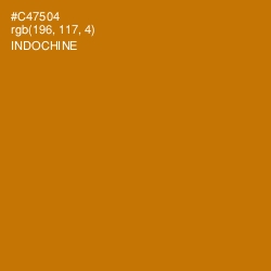 #C47504 - Indochine Color Image