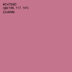 #C4758D - Charm Color Image