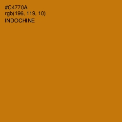 #C4770A - Indochine Color Image