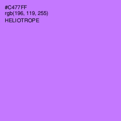 #C477FF - Heliotrope Color Image