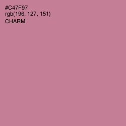 #C47F97 - Charm Color Image