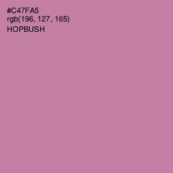 #C47FA5 - Hopbush Color Image