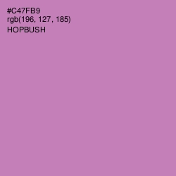#C47FB9 - Hopbush Color Image