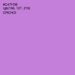 #C47FDB - Orchid Color Image