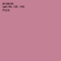 #C48095 - Puce Color Image