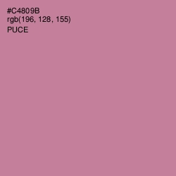 #C4809B - Puce Color Image