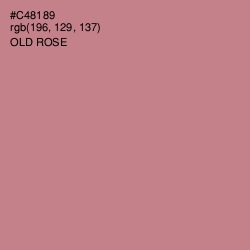 #C48189 - Old Rose Color Image