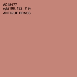 #C48477 - Antique Brass Color Image