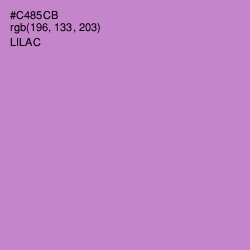 #C485CB - Lilac Color Image