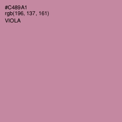 #C489A1 - Viola Color Image