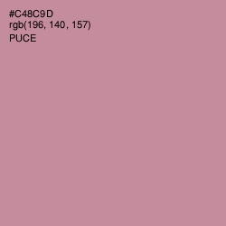 #C48C9D - Puce Color Image