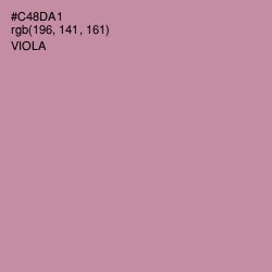 #C48DA1 - Viola Color Image