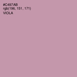 #C497AB - Viola Color Image