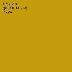 #C49D0D - Pizza Color Image