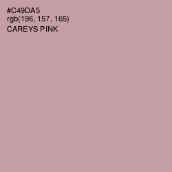 #C49DA5 - Careys Pink Color Image