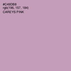 #C49DB8 - Careys Pink Color Image