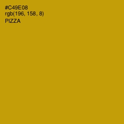 #C49E08 - Pizza Color Image