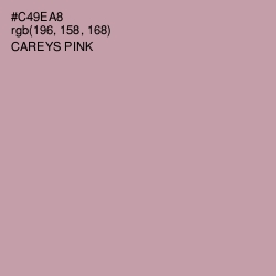 #C49EA8 - Careys Pink Color Image