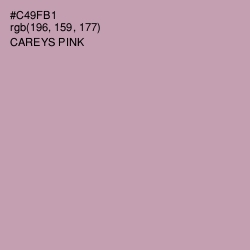 #C49FB1 - Careys Pink Color Image