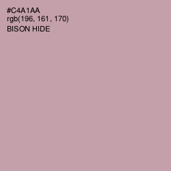 #C4A1AA - Bison Hide Color Image