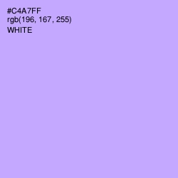 #C4A7FF - Perfume Color Image