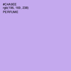 #C4A9EE - Perfume Color Image