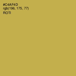 #C4AF4D - Roti Color Image