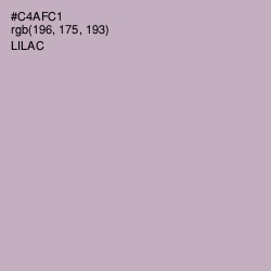 #C4AFC1 - Lilac Color Image