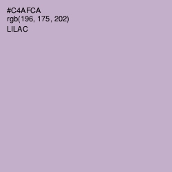 #C4AFCA - Lilac Color Image
