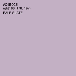 #C4B0C5 - Pale Slate Color Image