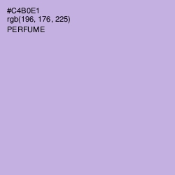 #C4B0E1 - Perfume Color Image