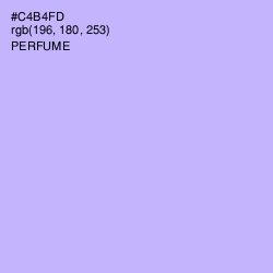 #C4B4FD - Perfume Color Image