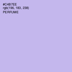 #C4B7EE - Perfume Color Image