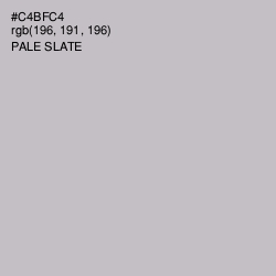 #C4BFC4 - Pale Slate Color Image