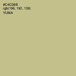 #C4C08B - Yuma Color Image