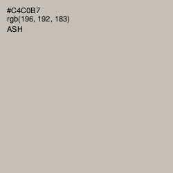 #C4C0B7 - Ash Color Image