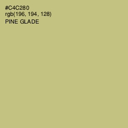 #C4C280 - Pine Glade Color Image