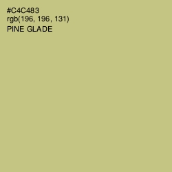 #C4C483 - Pine Glade Color Image