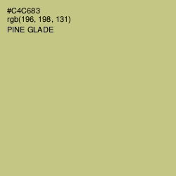 #C4C683 - Pine Glade Color Image