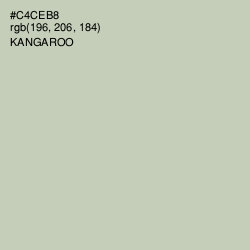 #C4CEB8 - Kangaroo Color Image