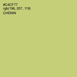 #C4CF77 - Chenin Color Image