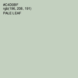 #C4D0BF - Pale Leaf Color Image