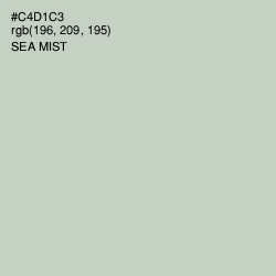 #C4D1C3 - Sea Mist Color Image