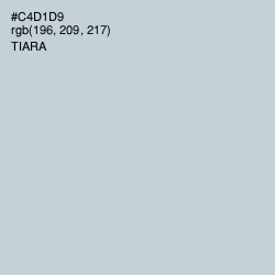 #C4D1D9 - Tiara Color Image